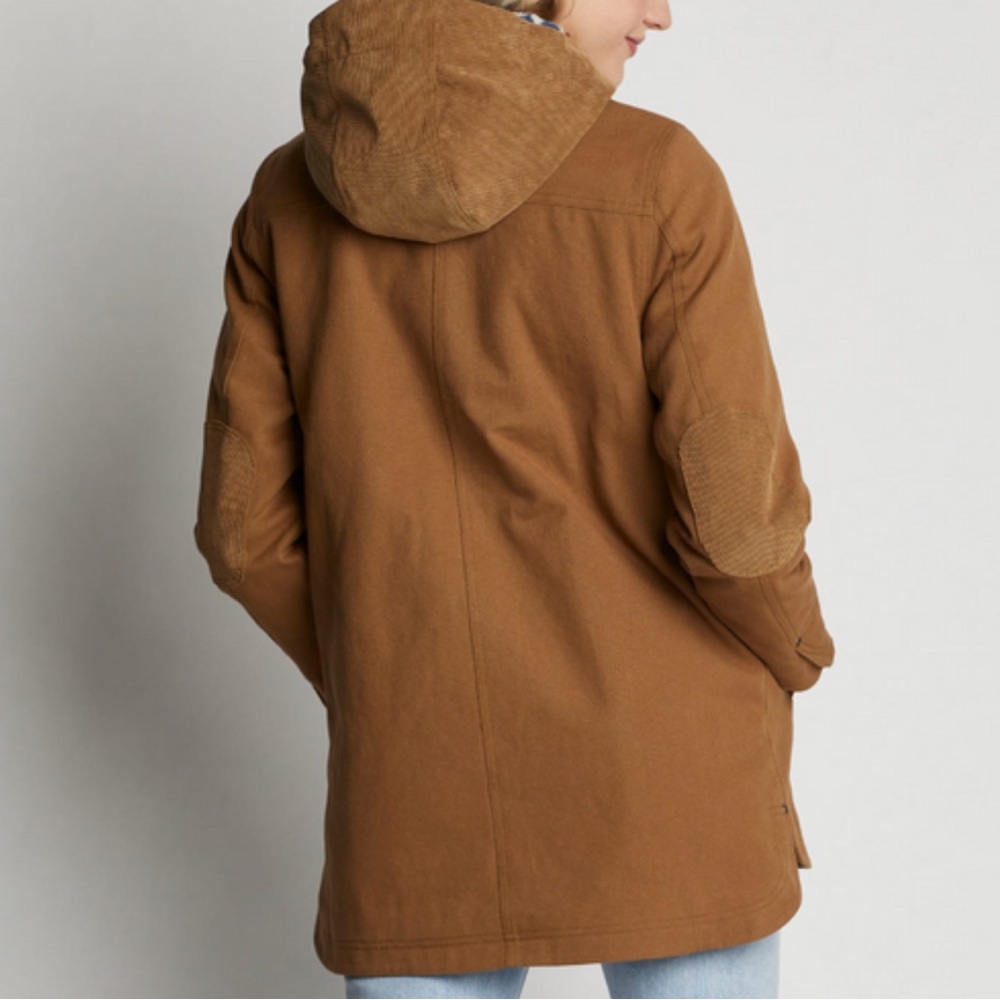 Pendleton Women's Marias Canvas Cord Trim Parka (NWT) - Picture 5 of 15